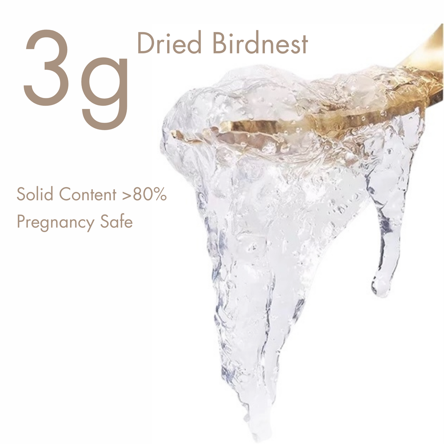 CLASSIC FRESHLY BOILED BIRDNEST 3g - 6 Bottles
