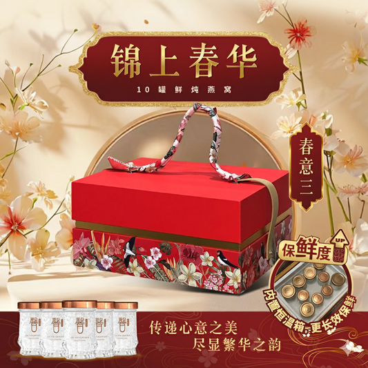 Scarlet Bloom Suitcase 锦上春华